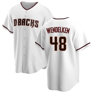 Men's Arizona Diamondbacks J.B. Wendelken Replica White Home Jersey